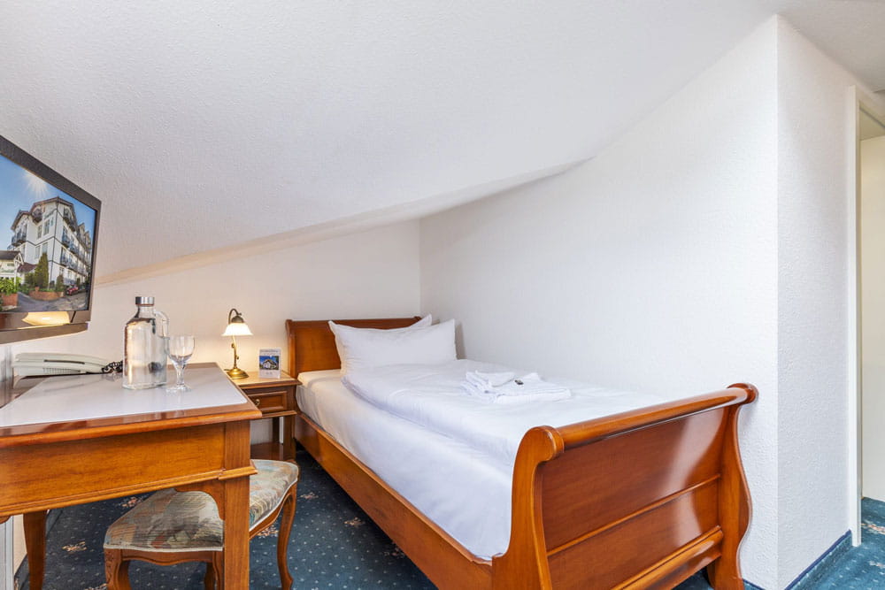 Einzelzimmer ohne Balkon im Ostseebad Göhren auf Rügen – Urlaub im Hotel Stranddistel buchen