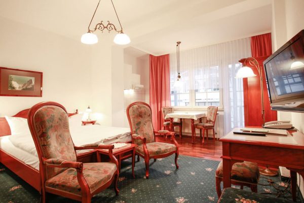Komfort-Doppelzimmer mit Balkon im Hotel Stranddistel in Göhren auf der Insel Rügen