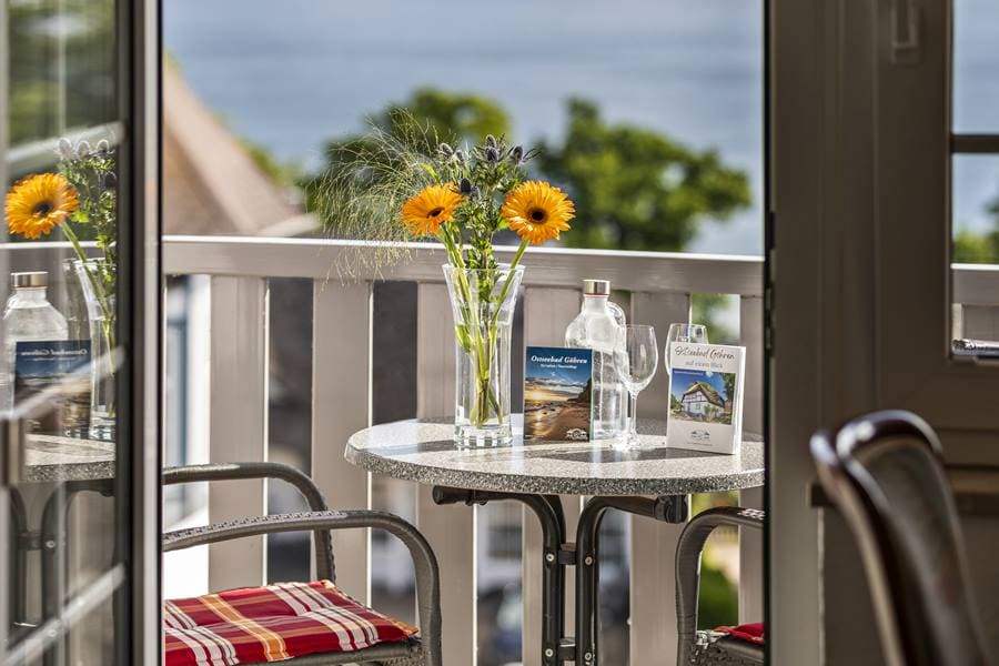 Hotel mit Meerblick im Ostseebad Göhren auf Rügen
